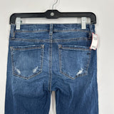 1 Raw edge jeans