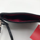 Patten leather wristlet