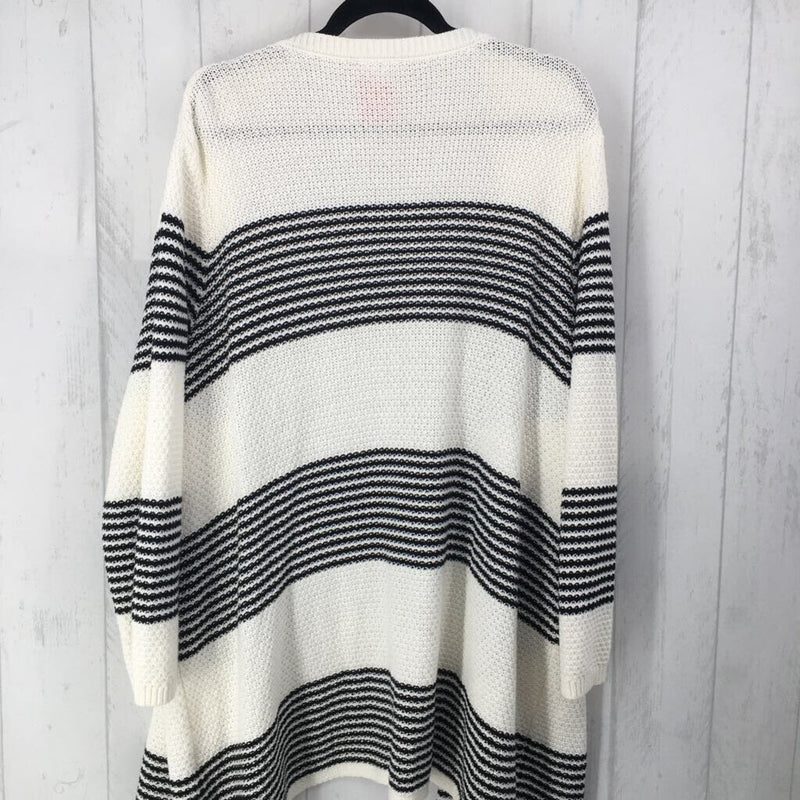 3X Striped cardigan