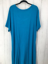 3X Scoop neck s/s t-shirt dress