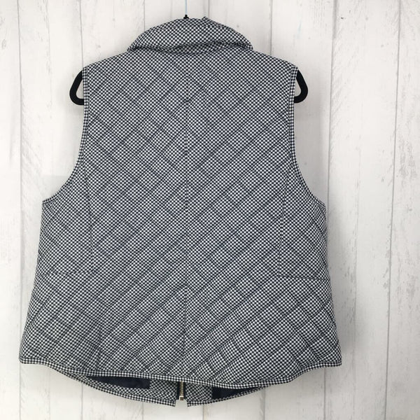 2X Plaid quilted vest