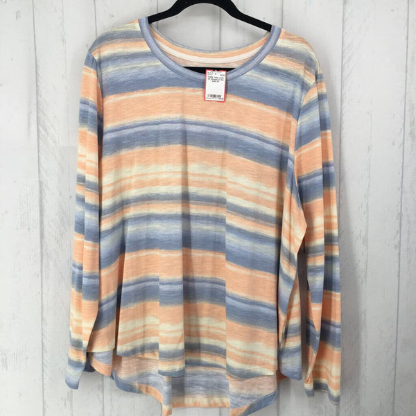 3X Striped l/s tee