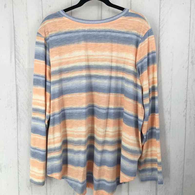 3X Striped l/s tee