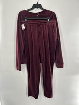 XL 2Pc Velour lounge set