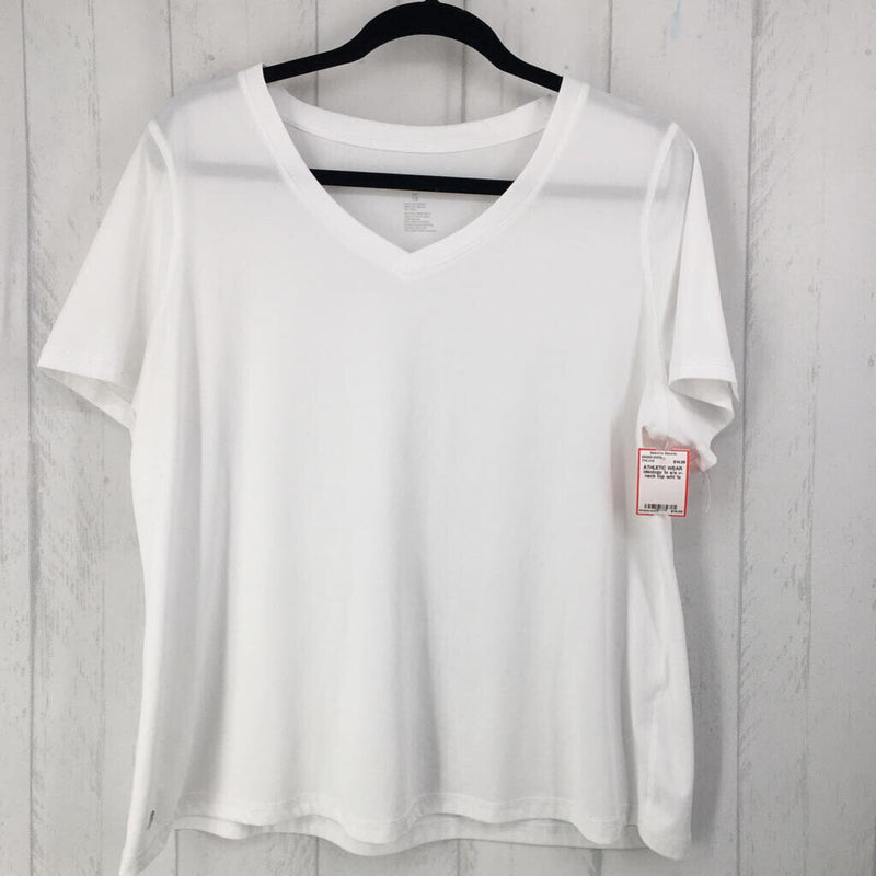 1x s/s v-neck top