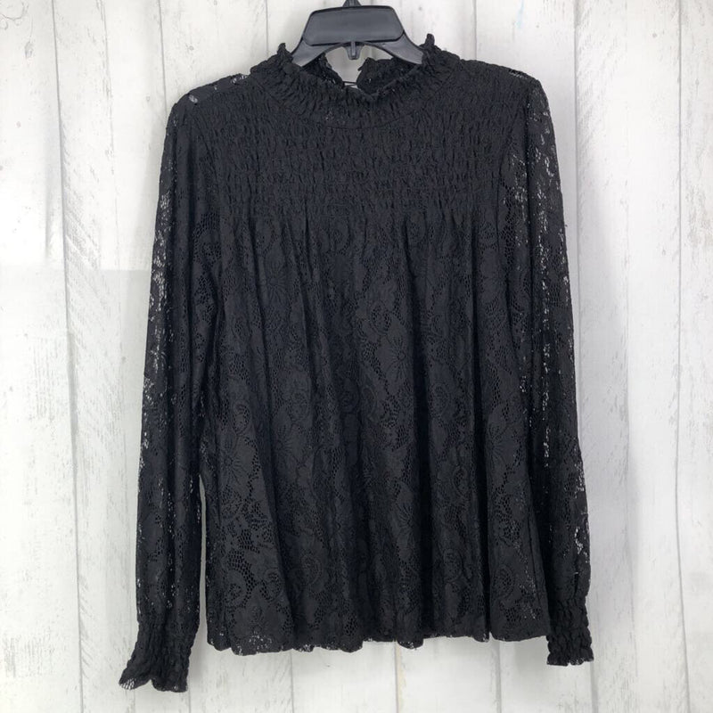 L Lace l/s top