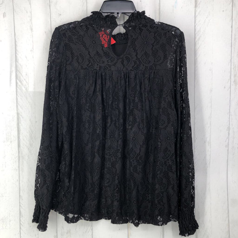 L Lace l/s top