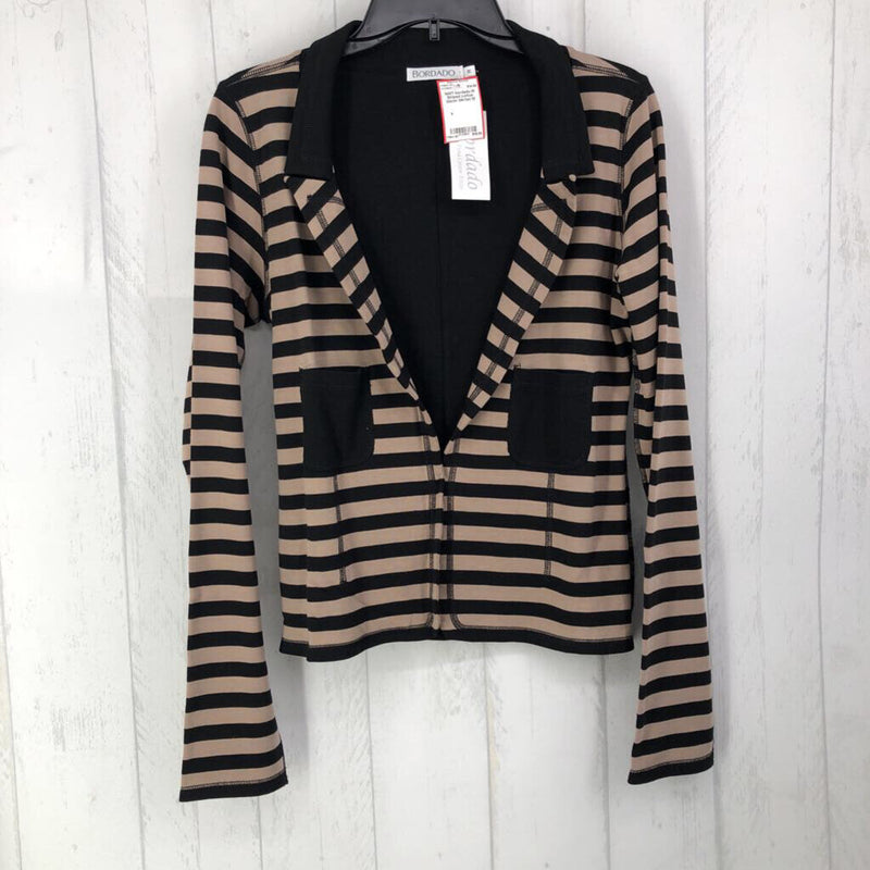 M Striped cotton blazer