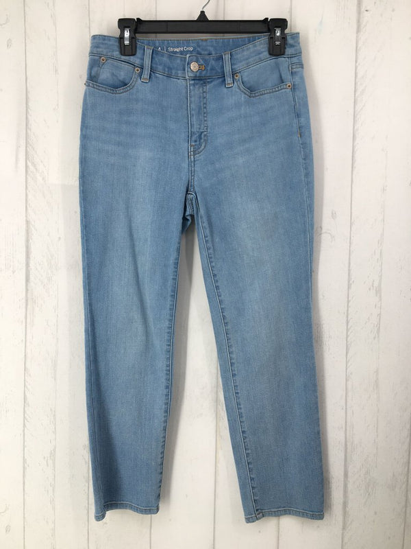 4 Straight crop jeans