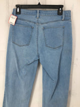 4 Straight crop jeans