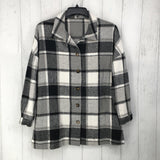 L/XL Plaid shacket