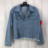 S Crop jean jacket