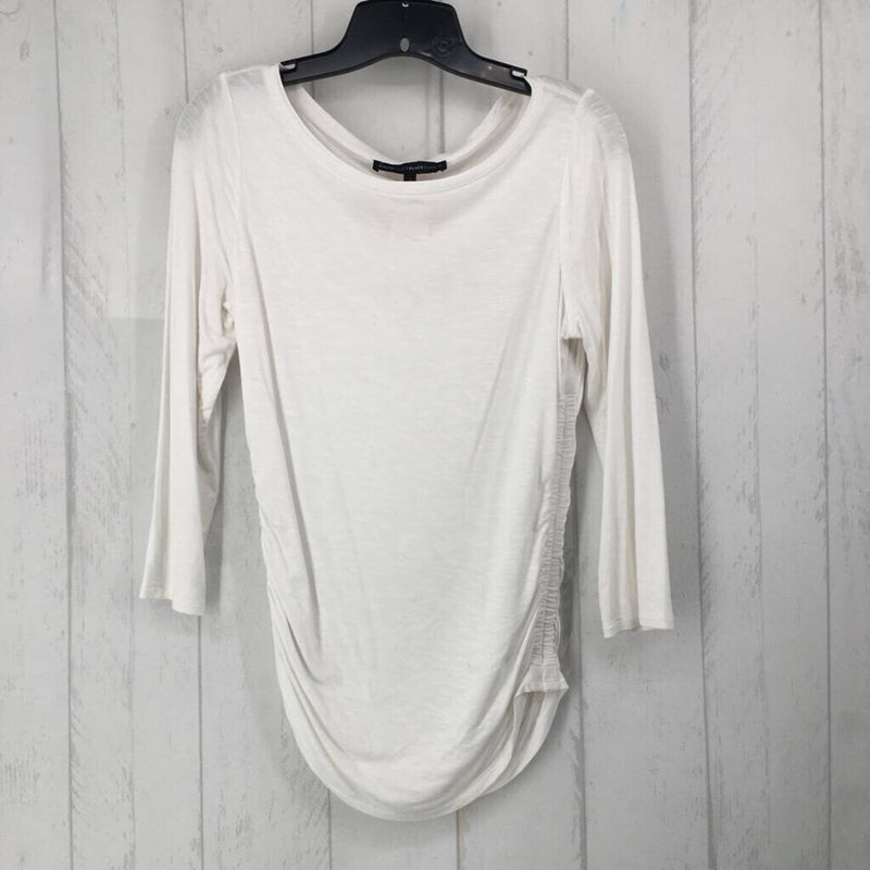 S Ruched sides l/s top