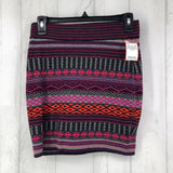 XS Printed knit skirt