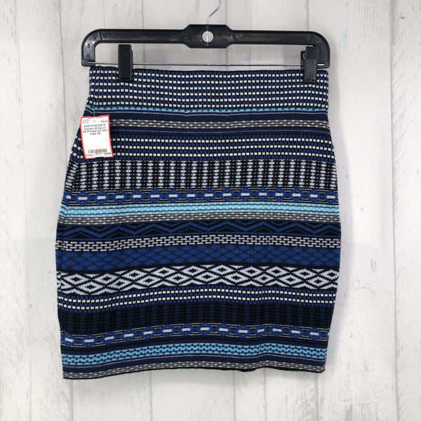 XS Printed knit skirt