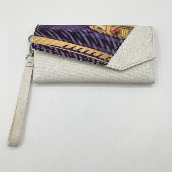 bi-fold recycle wallet/wristlet