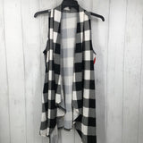 L Plaid vest