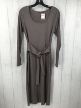 M Ribbed l/s dress