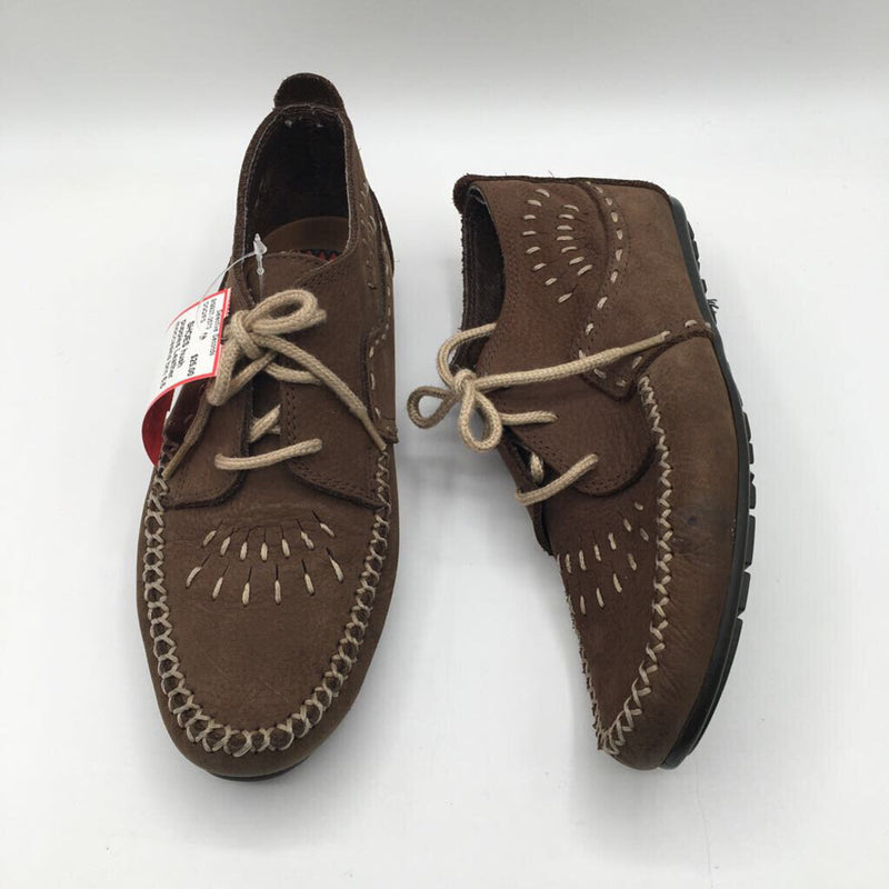 Leather moccasins