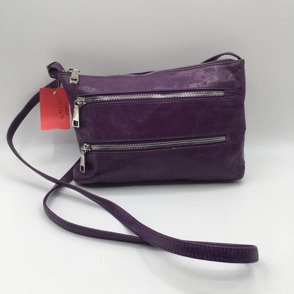 2pc crossbody w/ bi-fold kiss lock wallet