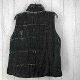 M velvet puffy vest