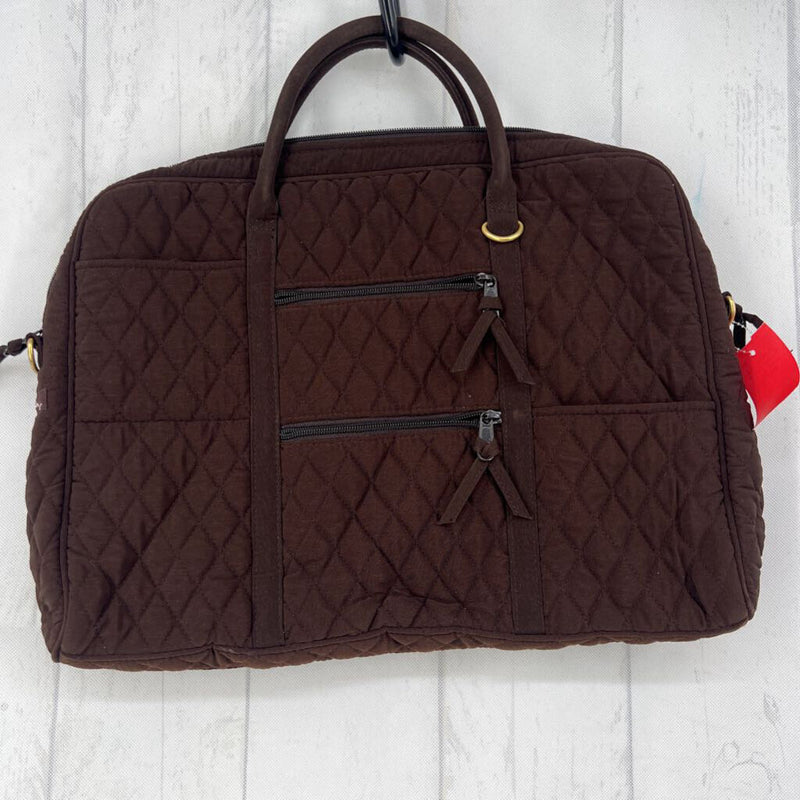 Quilted laptop bag