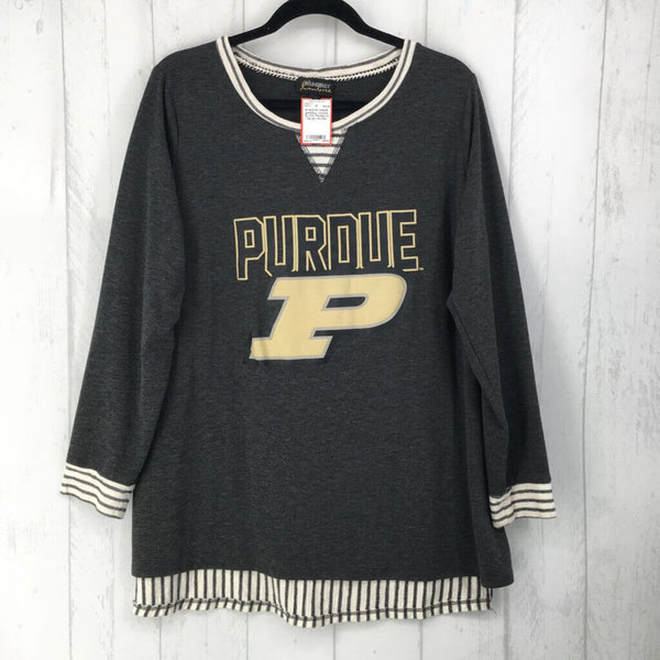 XL/XXL Purdue l/s top