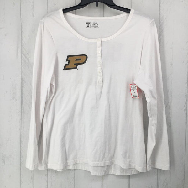 XL Purdue l/s tee