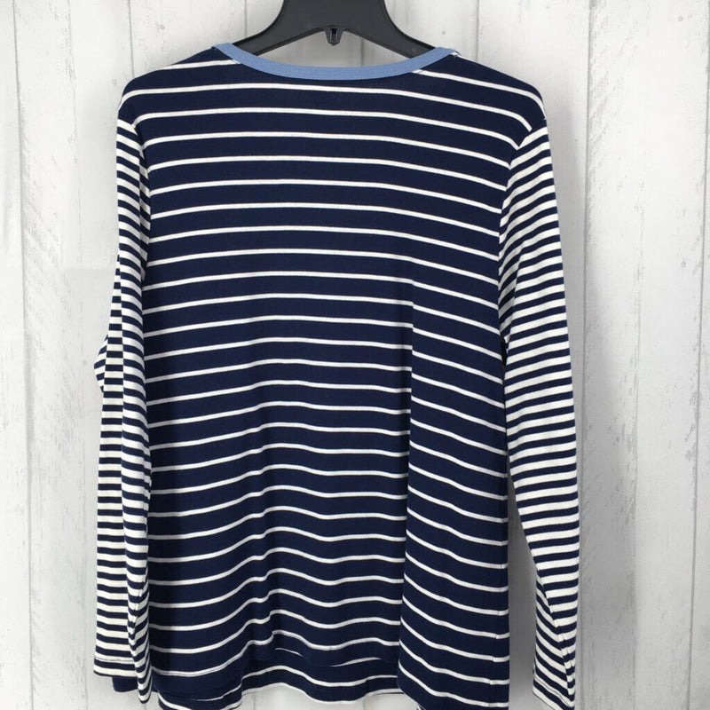 1X Striped l/s top