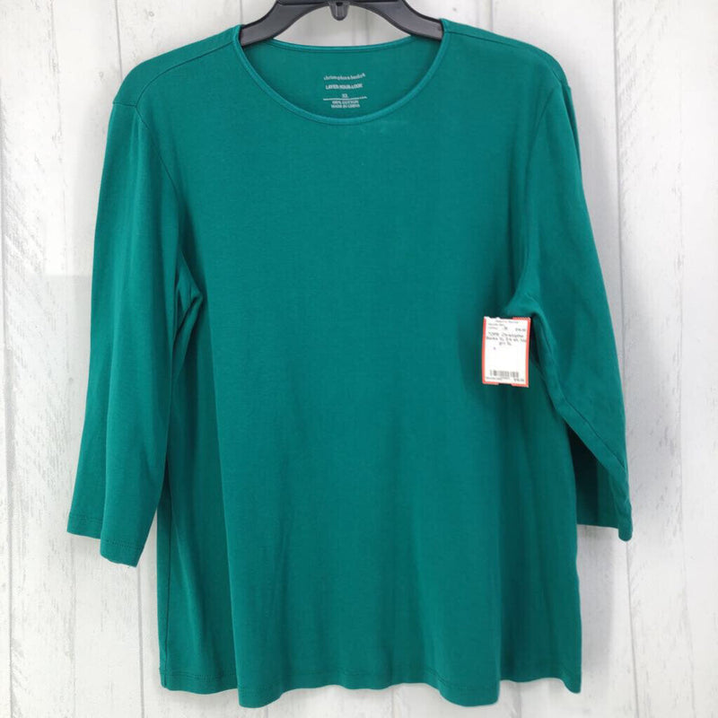 XL 3/4 slv top