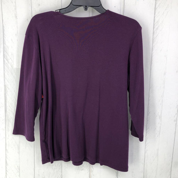 XL 3/4 slv top