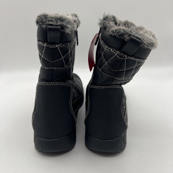 9 faux fur lined boots