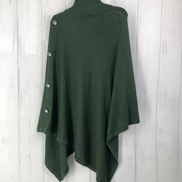 M T-neck poncho