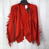 S Fringe blazer