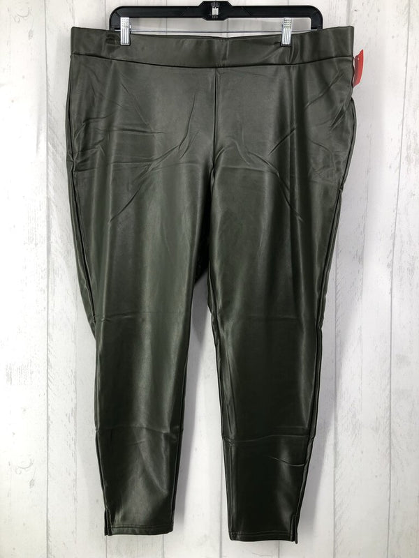 R55 3X Faux leather leggings