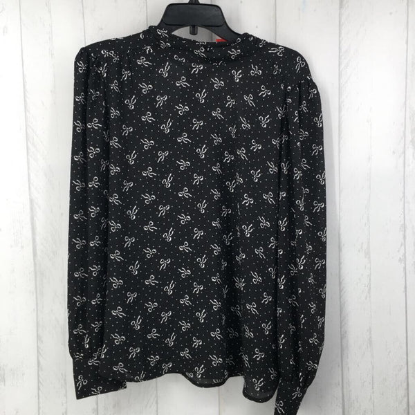 M Bow print l/s top