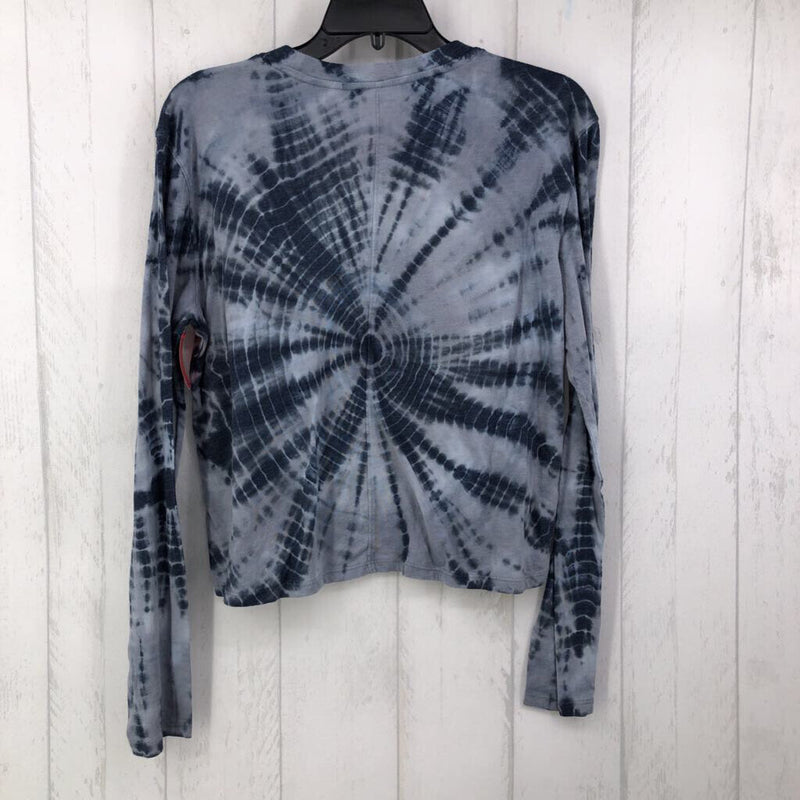 M l/s tie-dye crop top