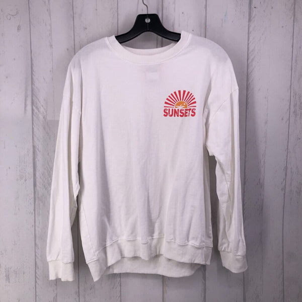 L Sunsets crewneck sweatshirt