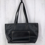 footed zip top tote