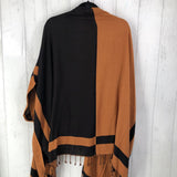 2X/3X Colorblock poncho