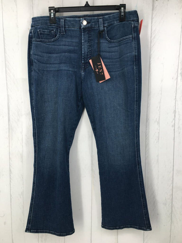 12 Cropped kick jeans