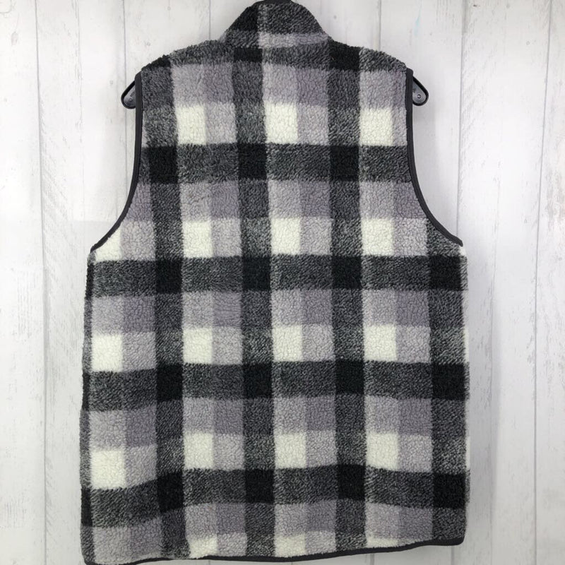 L Plaid vest