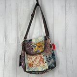 floral flap crossbody