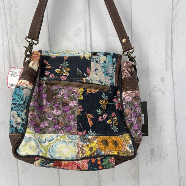 floral flap crossbody