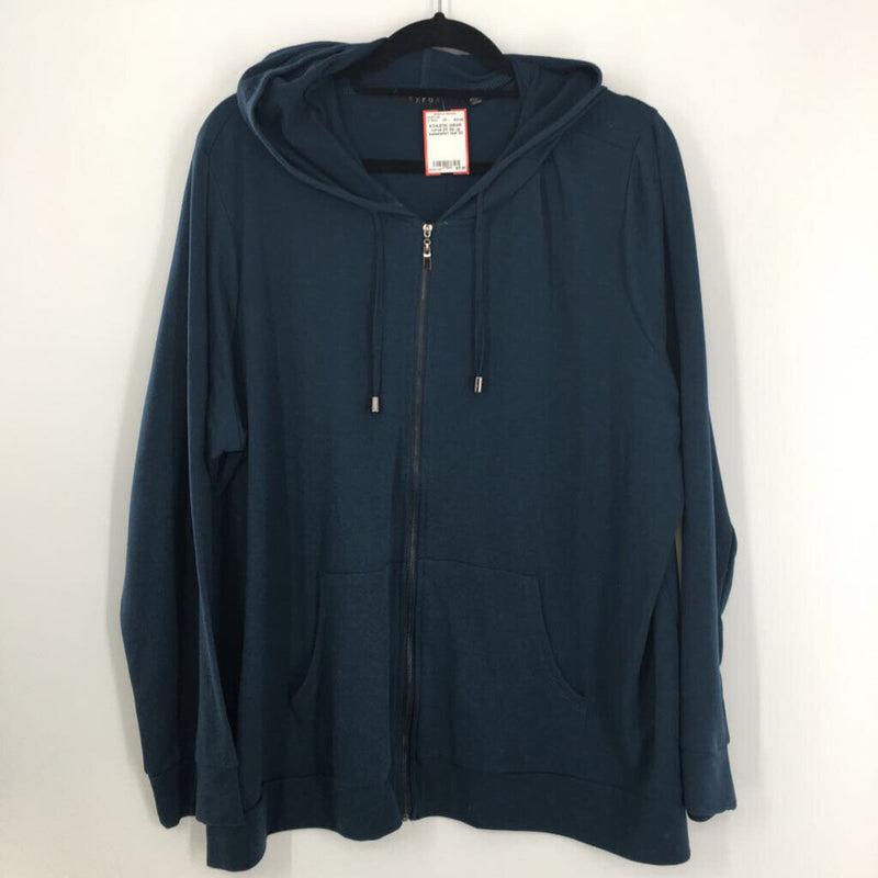 3X Zip up sweatshirt