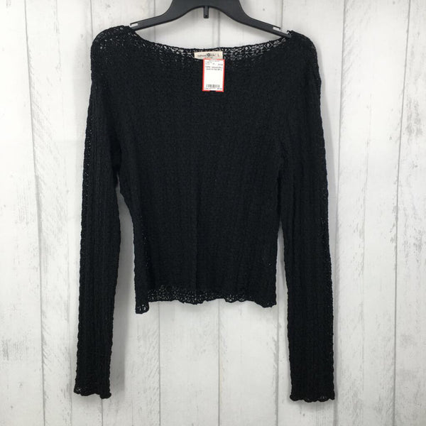 L Lace l/s top