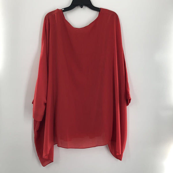 XL s/s layer scoop neck top