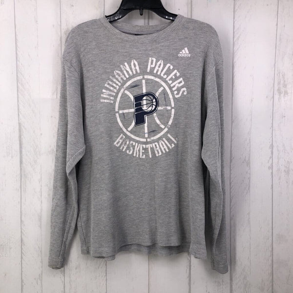 L Waffle knit Pacers l/s top