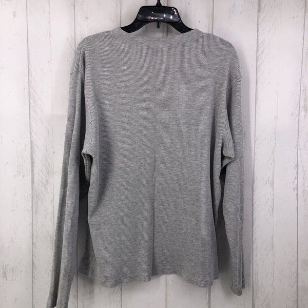 L Waffle knit Pacers l/s top