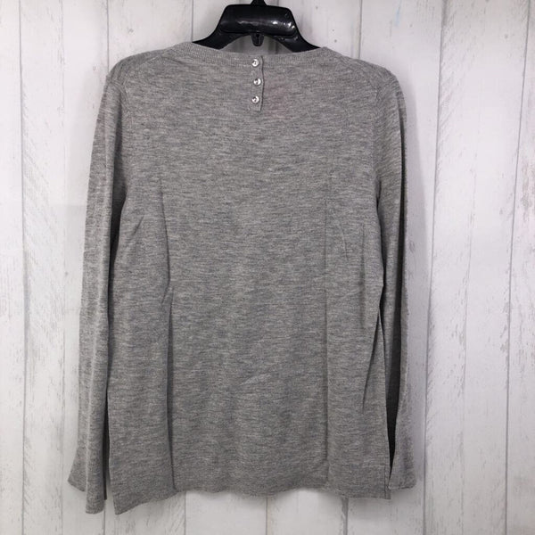 M l/s crew neck sweater